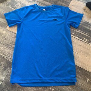 New Balance cobalt blue t-shirt.  Sz 18/20 boys XL